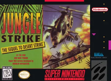 Jungle Strike (USA) box cover front